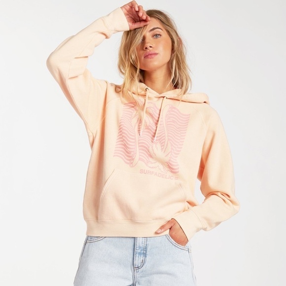 🔆BILLABONG🔆 CATCHING WAVES HOODIE SWEATSHIRT - Picture 3 of 11